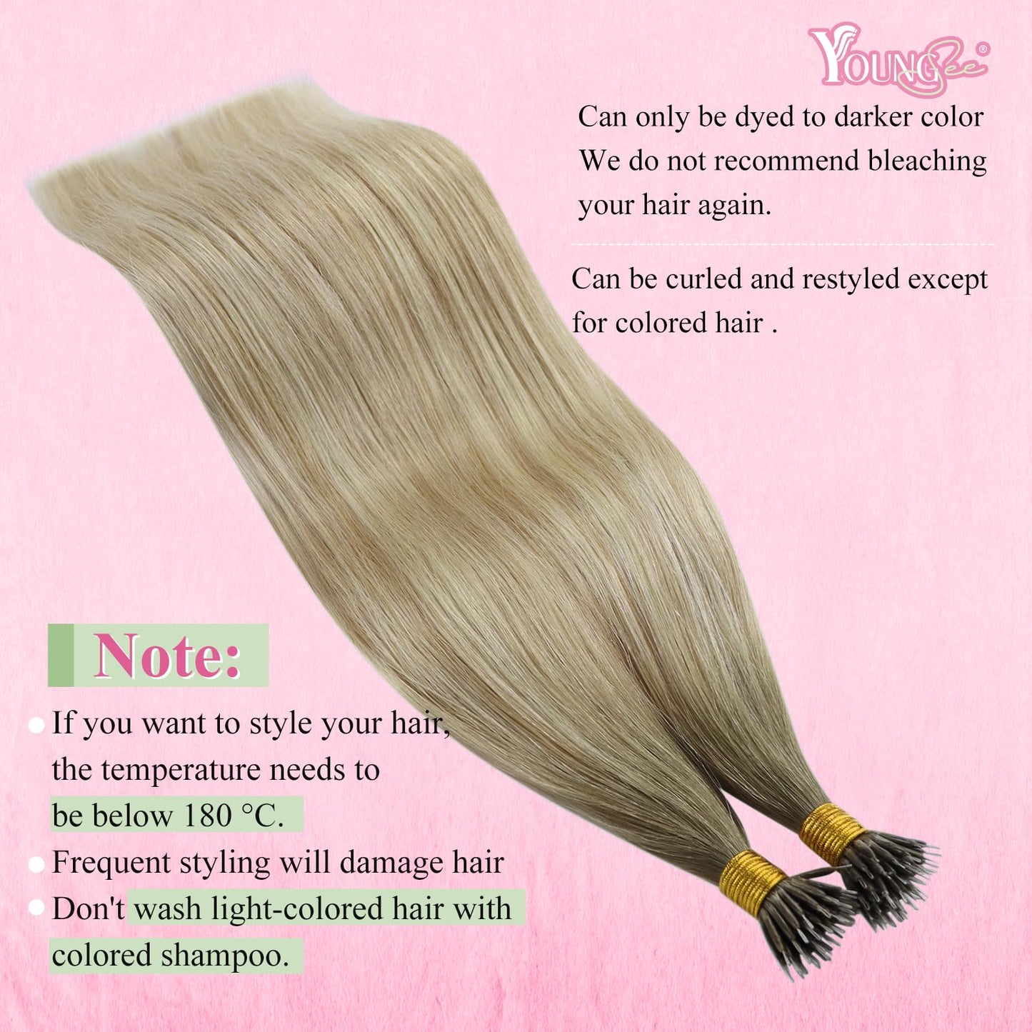 REMY premium Micro Link Hair Extensions Highlight Micro Loop Hair Extensions Real Human Hair Light Brown Highlights Blonde Micro Extensions Real Human Hair Add Hair Volume 18 Inch 50s/50g