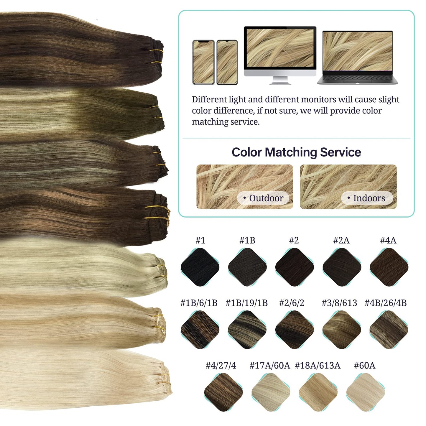 DOORES Seamless Clip in Hair Extensions Real Human Hair, Jet Black 150g 7pcs 20 Inch, Hair Extensions Clip in Human Hair Extensions Clip ins with Thin Weft Thick Straight Hair