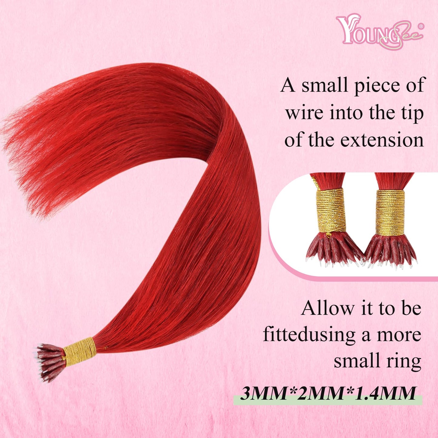 REMY premium Micro Link Hair Extensions Highlight Micro Loop Hair Extensions Real Human Hair Light Brown Highlights Blonde Micro Extensions Real Human Hair Add Hair Volume 18 Inch 50s/50g