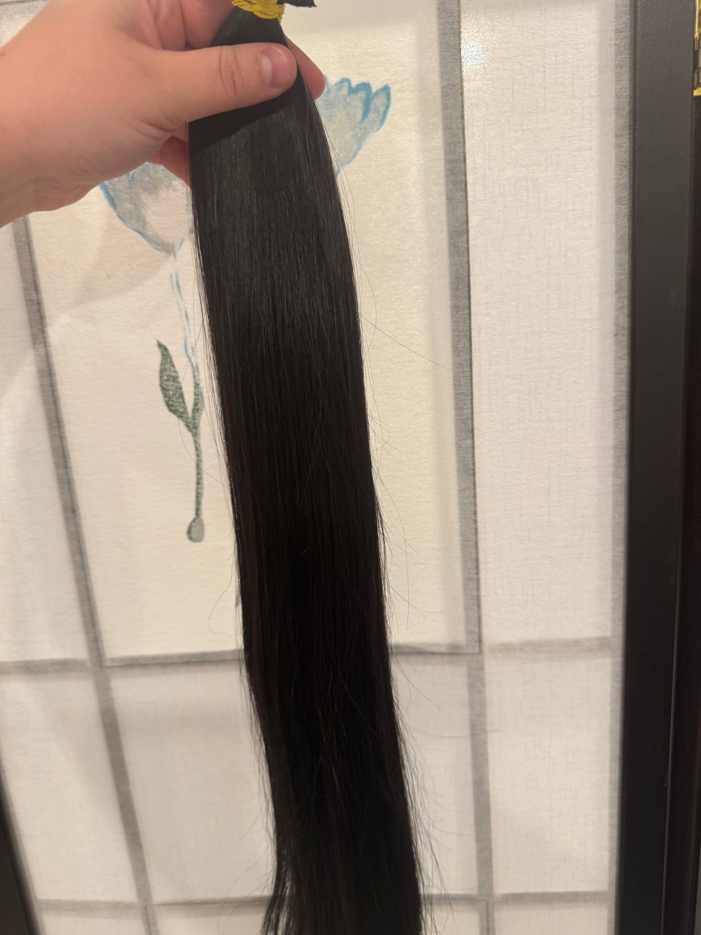 Extensions russe 22’’ noir #1 100g kératine