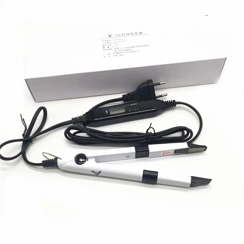 V-Light Hair Extension Machine Kit Fast Grafting Tool Firm and Traceless tape Hair Extension Tool v light hair mashine extension