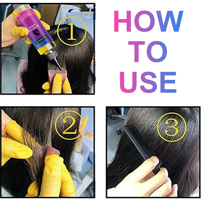 Wig Glue Remover Spray Fast Acting Tape In Hair Extensions Adhesive Remover Hair Glue Remover For Frontal Hairpiece Toupee
