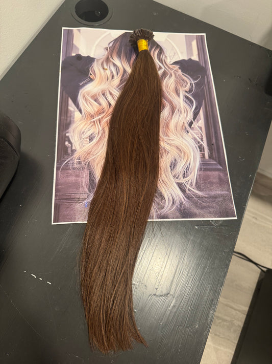 Extensions russe 20’’ brun#4 100g