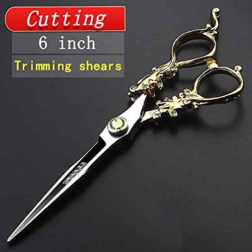 6 inch Professional Hairdressing Scissors Set, Hairdresser Special Scissors Set, Sharp Multifunctional Scissors Set, Stainless Steel Hairdressing Scissors