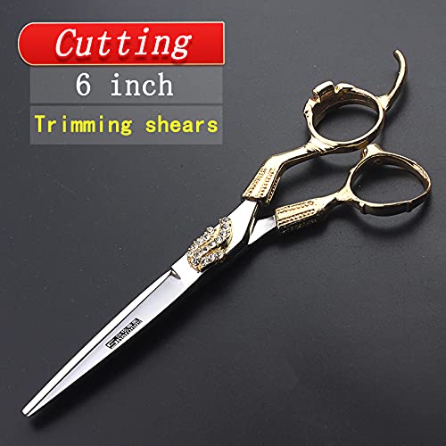 6 inch Professional Hairdressing Scissors Set, Hairdresser Special Scissors Set, Sharp Multifunctional Scissors Set, Stainless Steel Hairdressing Scissors