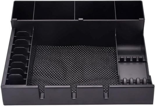 FRCOLOR Barber Storage Tray Salon Portable Case Tools Station for Haircut Notches Barber Keeper Holder Professional Organizer