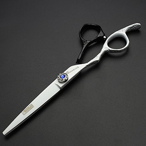 6 Inch Professional Left Handed Hairdressing Scissors Set 440C Hairdressing Scissors (3PCS-B)