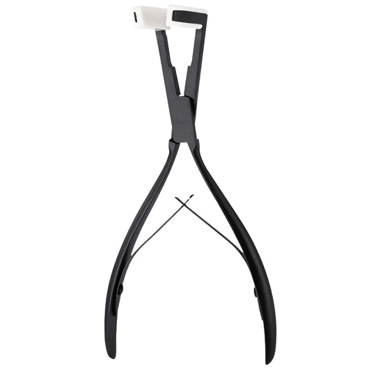 EHDIS Tape in Hair Extensions Pliers Stainless Steel Flat Surface Extensions Tape Sealing Clamp Pliers Tool (Type A)