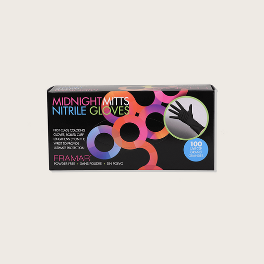 Gants En Nitrile Grand Midnight Mitts 100/Bte