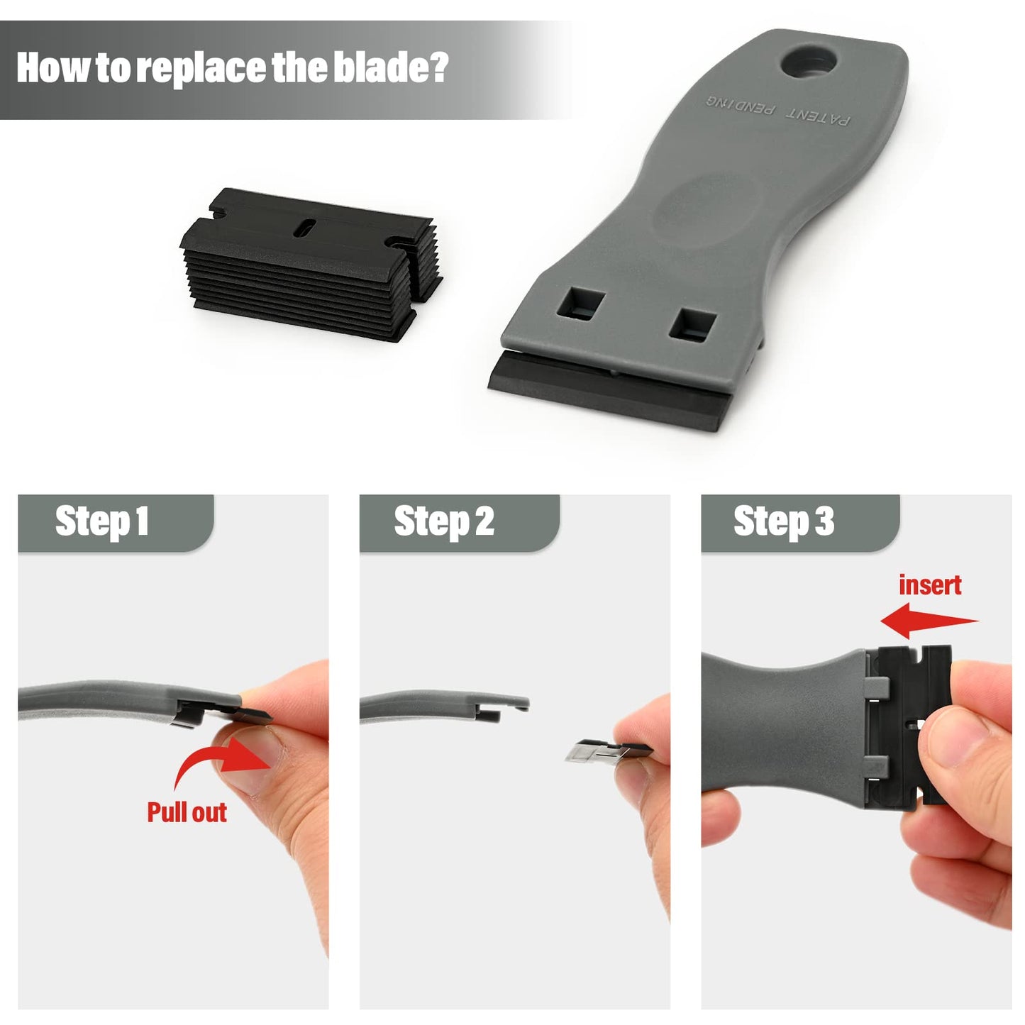 EHDIS Tape in Hair Extensions Pliers Stainless Steel Flat Surface Extensions Tape Sealing Clamp Pliers Tool (Type A)