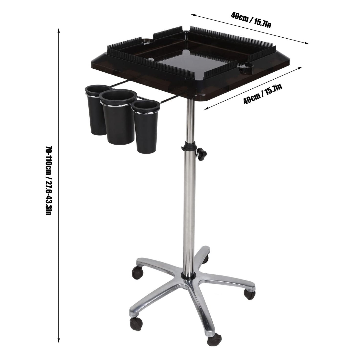 Extension Trolly,Hair Extension Holder,Hair Extension Tray,Hair Extension Tray Cart on Wheels,Wigs and Peripheral Products