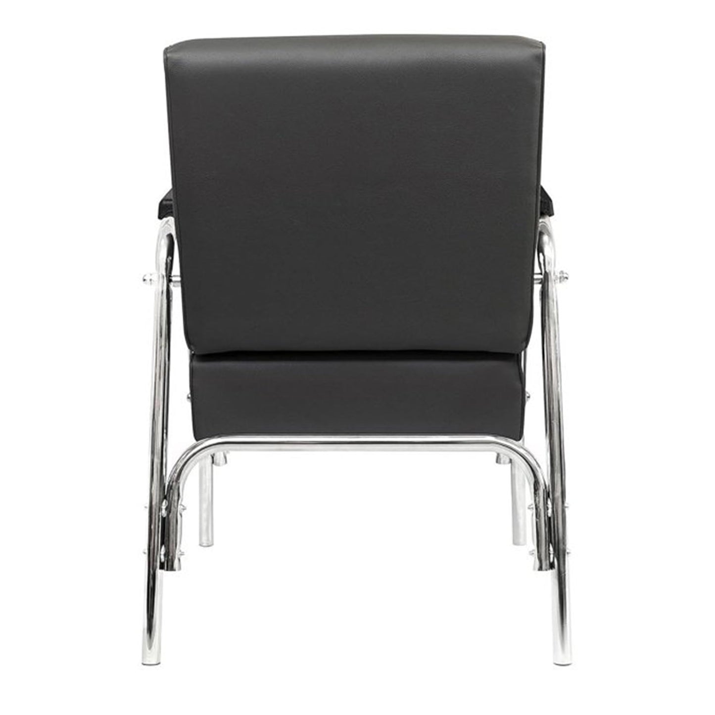 Chromium 'Ella' Professional Auto Recline Shampoo Chair [5028] by PureSana, Premium Vinyl Material, High Density Foam Cushions and Durable Steel Construction.