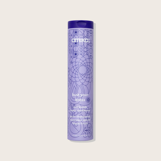 APRES-SHAMP CHEVEU BLOND BUST YOUR BRASS AMIKA 275ML