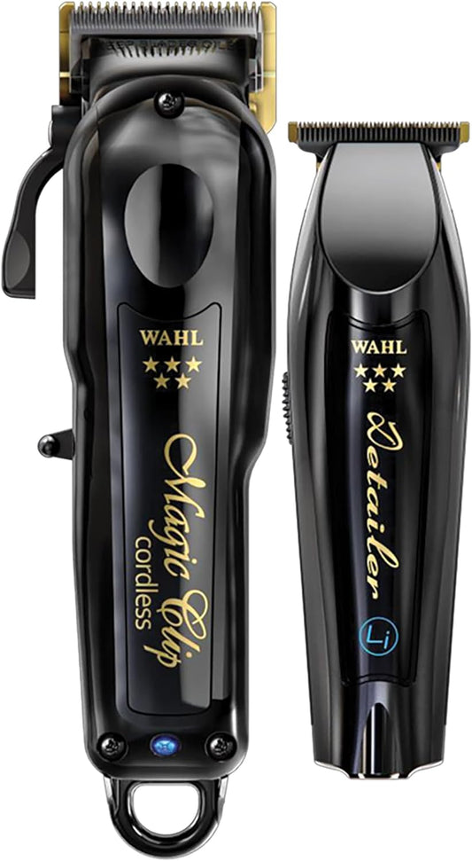 Wahl Professional 5 Star Cordless Magic Clip & Cordless Detailer Li Combo - Model 56458
