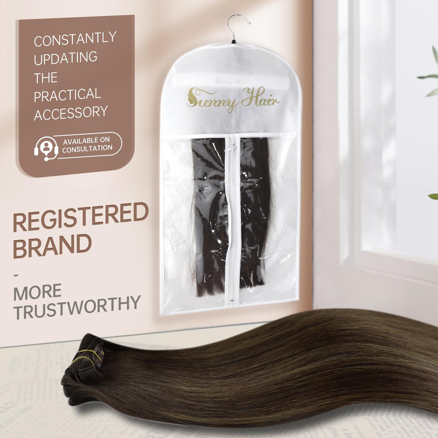 Clip in Hair Extensions Remy Human Hair Extensions for Women Real Hair Clip in Extensions Double Weft Dark Brown Balayage Medium Brown (12 inch-5pcs/80g, 14-24 inch-7pcs/120g)