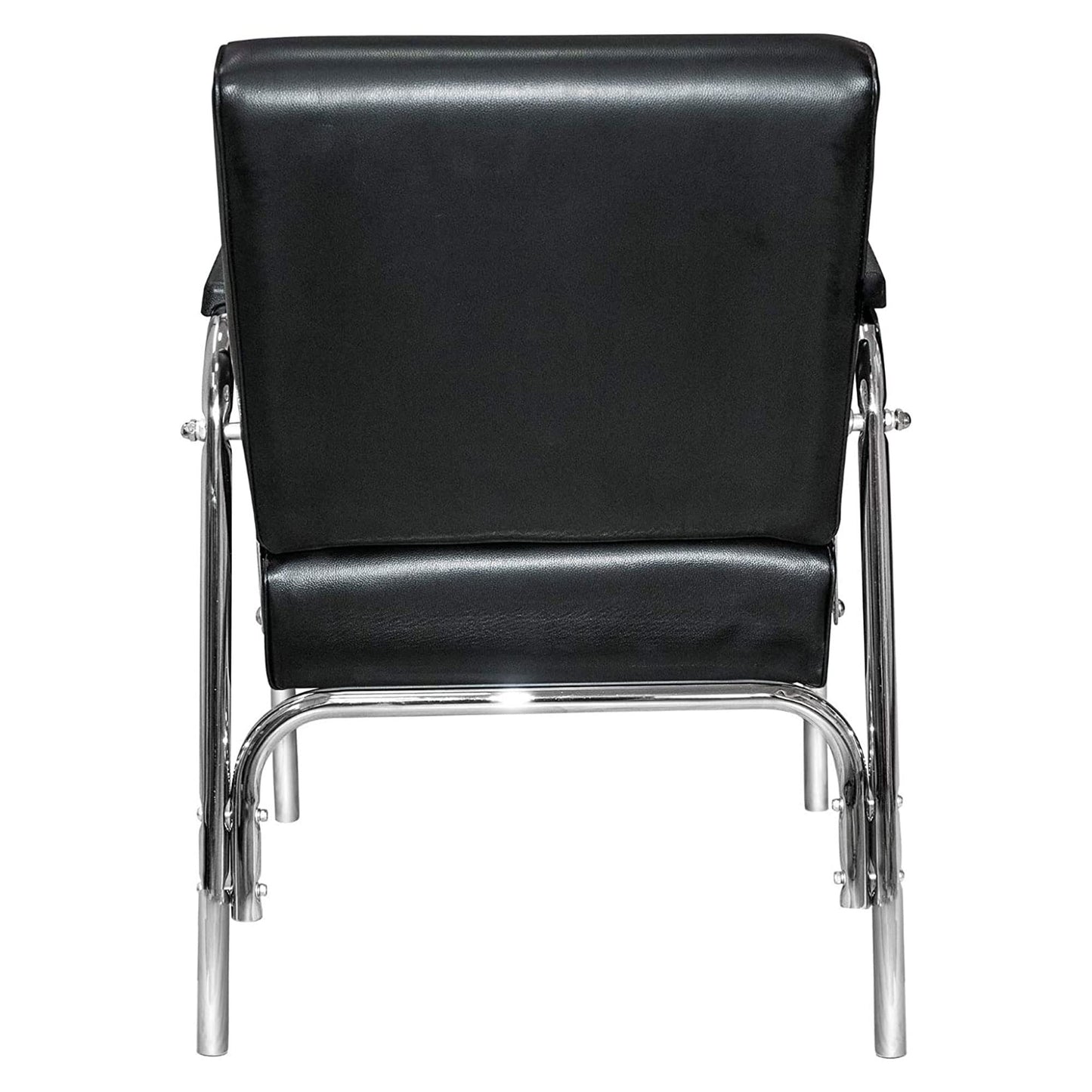 Chromium 'Ella' Professional Auto Recline Shampoo Chair [5028] by PureSana, Premium Vinyl Material, High Density Foam Cushions and Durable Steel Construction.