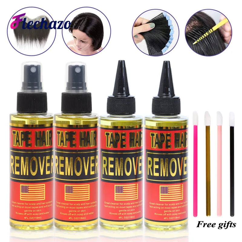 Lace Glue Remover Spray 4oz Fast Acting Bond Release Spray Residue Removal Solution For Lace Wigs Extensions Hair Systems Tape
